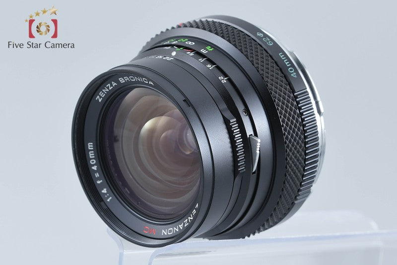 中古】ZENZA BRONICA ゼンザブロニカ ZENZANON MC 40mm f/4 ETR用