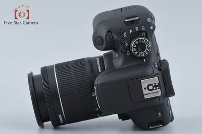 【中古】Canon キヤノン EOS Kiss X8i EF-S 18-55 IS STM レンズキット シャッター回数僅少
