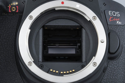 【中古】Canon キヤノン EOS Kiss X8i EF-S 18-55 IS STM レンズキット シャッター回数僅少