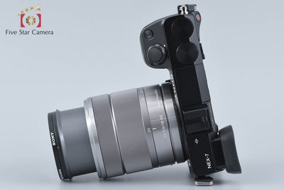 【中古】SONY ソニー α NEX-7 ズームレンズキット ブラック シャッター回数僅少