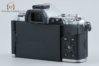 【中古】OLYMPUS オリンパス OM-D E-M5 Mark II シルバー ミラーレス一眼カメラ シャッター回数僅少 元箱付き