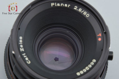 【中古】HASSELBLAD ハッセルブラッド Carl Zeiss CF Planar 80mm f/2.8 T*