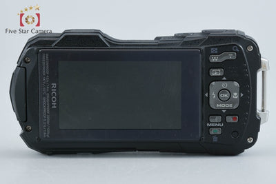 【中古】RICOH リコー PENTAX ペンタックス WG-70 オレンジ 防水アクションカメラ シャッター回数僅少