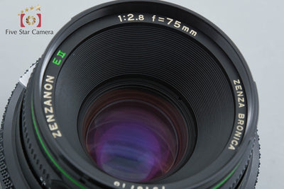 【中古】ZENZA BRONICA ゼンザブロニカ ZENZANON EII 75mm f/2.8 ETR用