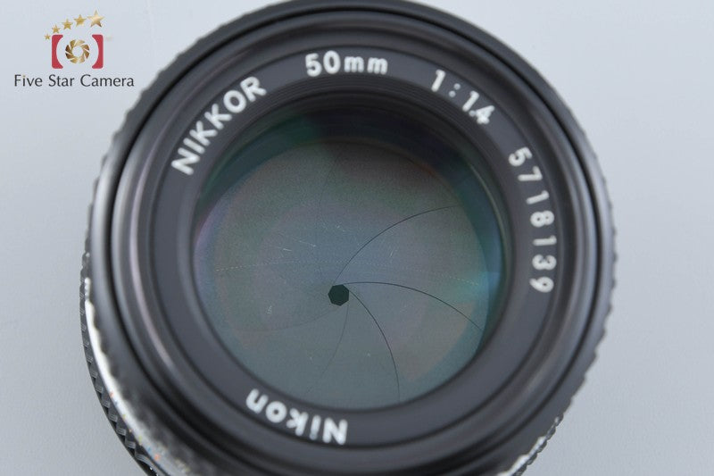 中古】Nikon ニコン Ai-S NIKKOR 50mm f/1.4 – Five Star Camera