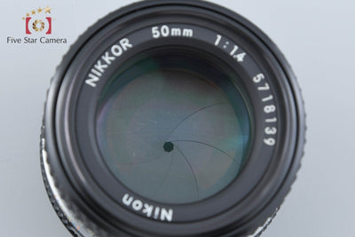 【中古】Nikon ニコン Ai-S NIKKOR 50mm f/1.4