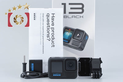 【中古】Go Pro ゴープロ HERO 13 ブラック ウェアラブルカメラ 元箱付き