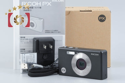 【中古】RICOH リコー PX ブラック 防水デジタルカメラ 元箱付き