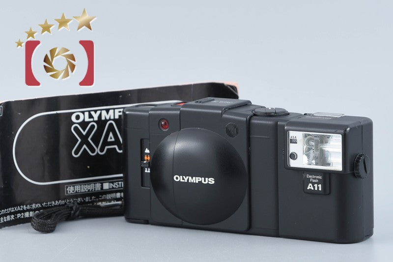 【中古】OLYMPUS オリンパス XA2 ブラック コンパクトフィルムカメラ