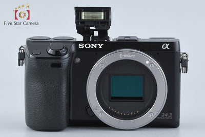 【中古】SONY ソニー α NEX-7 ブラック ミラーレス一眼カメラ シャッター回数僅少 多言語対応
