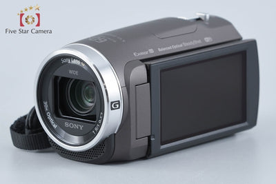 【中古】SONY ソニー ハンディカム HDR-CX680 ブロンズブラウン デジタルビデオカメラ 多言語対応