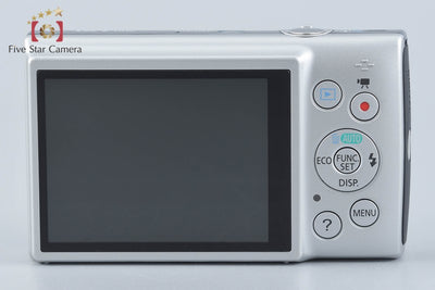 【中古】Canon キヤノン IXY 140 シルバー コンパクトデジタルカメラ