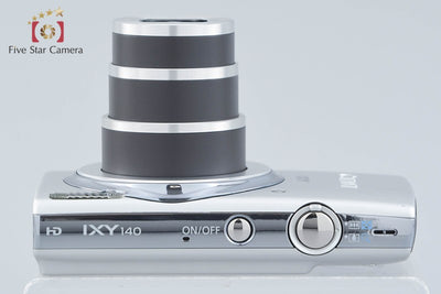 【中古】Canon キヤノン IXY 140 シルバー コンパクトデジタルカメラ