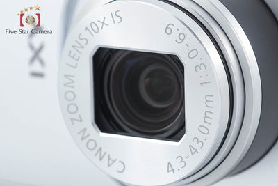 【中古】Canon キヤノン IXY 140 シルバー コンパクトデジタルカメラ