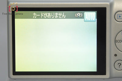 【中古】Canon キヤノン IXY 140 シルバー コンパクトデジタルカメラ