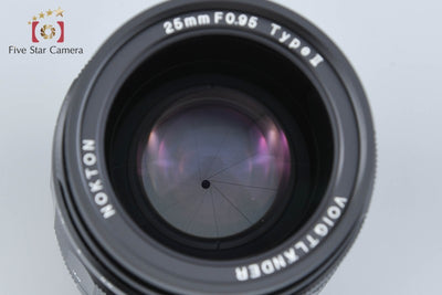【中古】Voigtlander フォクトレンダー NOKTON 25mm f/0.95 Type II マイクロフォーサーズ用 元箱付き
