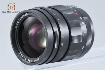 【中古】Voigtlander フォクトレンダー NOKTON 25mm f/0.95 Type II マイクロフォーサーズ用 元箱付き