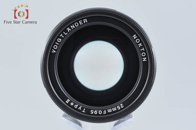 【中古】Voigtlander フォクトレンダー NOKTON 25mm f/0.95 Type II マイクロフォーサーズ用 元箱付き