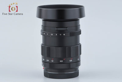 【中古】Voigtlander フォクトレンダー NOKTON 25mm f/0.95 Type II マイクロフォーサーズ用 元箱付き