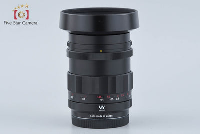 【中古】Voigtlander フォクトレンダー NOKTON 25mm f/0.95 Type II マイクロフォーサーズ用 元箱付き