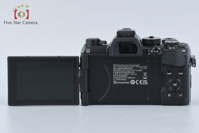 【中古】OM SYSTEM (OLYMPUS) オーエム システム OM-5 Mark II ブラック ミラーレス一眼カメラ シャッター回数僅少