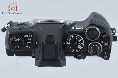 【中古】OM SYSTEM (OLYMPUS) オーエム システム OM-5 Mark II ブラック ミラーレス一眼カメラ シャッター回数僅少