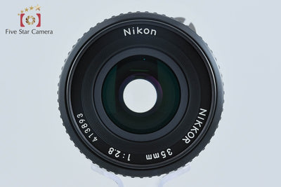【中古】Nikon ニコン Ai NIKKOR 35mm f/2.8