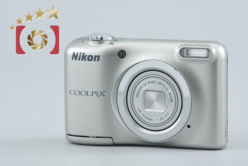 【中古】Nikon ニコン COOLPIX A10 シルバー コンパクトデジタルカメラ