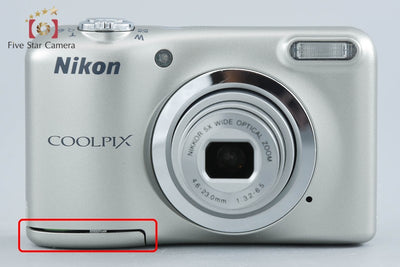 【中古】Nikon ニコン COOLPIX A10 シルバー コンパクトデジタルカメラ
