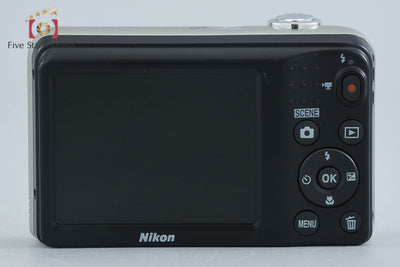 【中古】Nikon ニコン COOLPIX A10 シルバー コンパクトデジタルカメラ