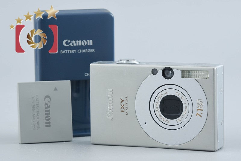 【中古】Canon キヤノン IXY Digital 10 シルバー コンパクトデジタルカメラ