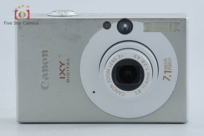 【中古】Canon キヤノン IXY Digital 10 シルバー コンパクトデジタルカメラ