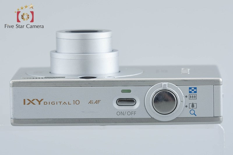 中古】Canon キヤノン IXY Digital 10 シルバー コンパクトデジタル