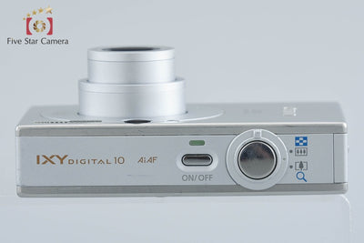【中古】Canon キヤノン IXY Digital 10 シルバー コンパクトデジタルカメラ