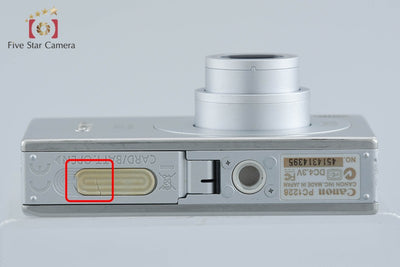 【中古】Canon キヤノン IXY Digital 10 シルバー コンパクトデジタルカメラ