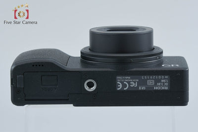 【中古】RICOH リコー GR II コンパクトデジタルカメラ シャッター回数僅少