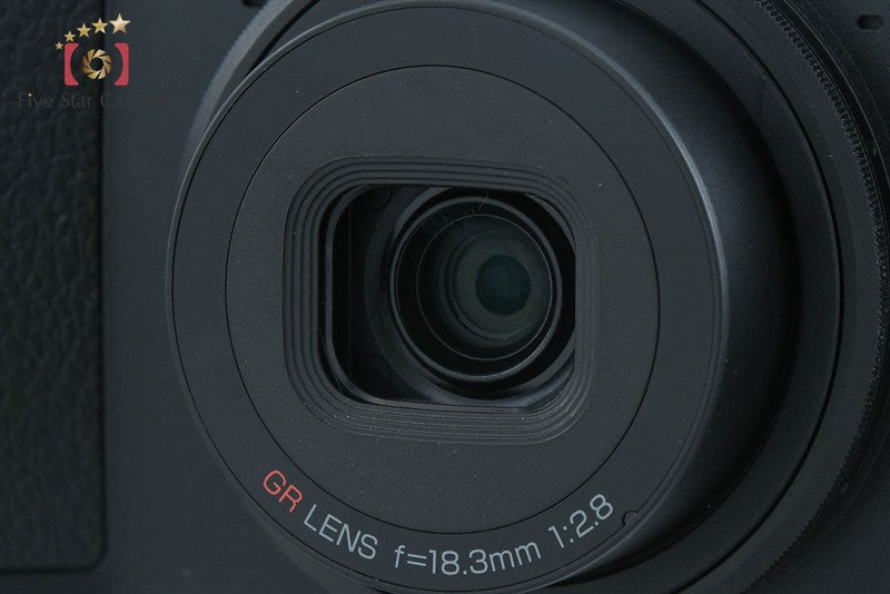 中古】RICOH リコー GR II コンパクトデジタルカメラ シャッター回数