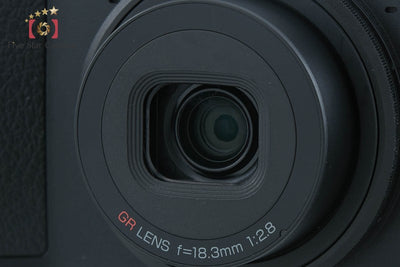 【中古】RICOH リコー GR II コンパクトデジタルカメラ シャッター回数僅少