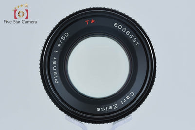 【中古】CONTAX コンタックス Carl Zeiss Planar 50mm f/1.4 T* AEJ