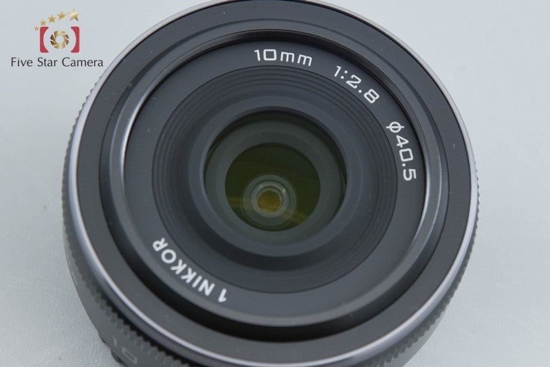 中古】Nikon ニコン 1 NIKKOR 10mm f/2.8 ブラック – Five Star Camera