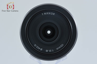 【中古】Nikon ニコン 1 NIKKOR 10mm f/2.8 ブラック