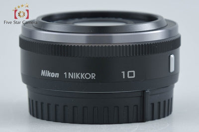 【中古】Nikon ニコン 1 NIKKOR 10mm f/2.8 ブラック