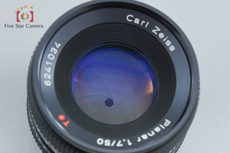 中古】CONTAX コンタックス Carl Zeiss Planar 50mm f/1.7 T* AEJ