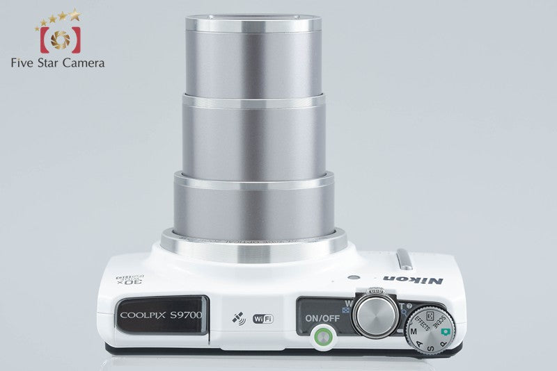 中古】Nikon ニコン COOLPIX S9700 エレガントホワイト コンパクト