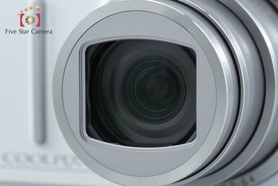 【中古】Nikon ニコン COOLPIX S9700 エレガントホワイト コンパクトデジタルカメラ