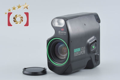 【中古】KYOCERA 京セラ SAMURAI X3.0 グリーン コンパクトフィルムカメラ