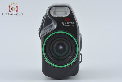 【中古】KYOCERA 京セラ SAMURAI X3.0 グリーン コンパクトフィルムカメラ