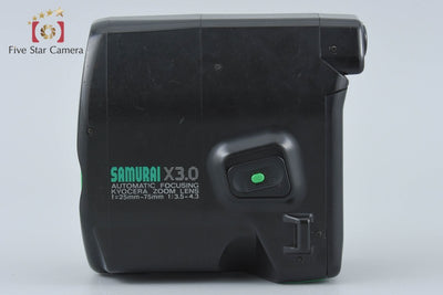 【中古】KYOCERA 京セラ SAMURAI X3.0 グリーン コンパクトフィルムカメラ