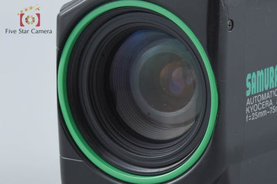 【中古】KYOCERA 京セラ SAMURAI X3.0 グリーン コンパクトフィルムカメラ