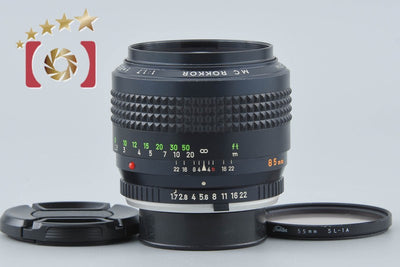 【中古】MINOLTA ミノルタ MC ROKKOR 85mm f/1.7